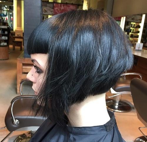 Bob with short bangs