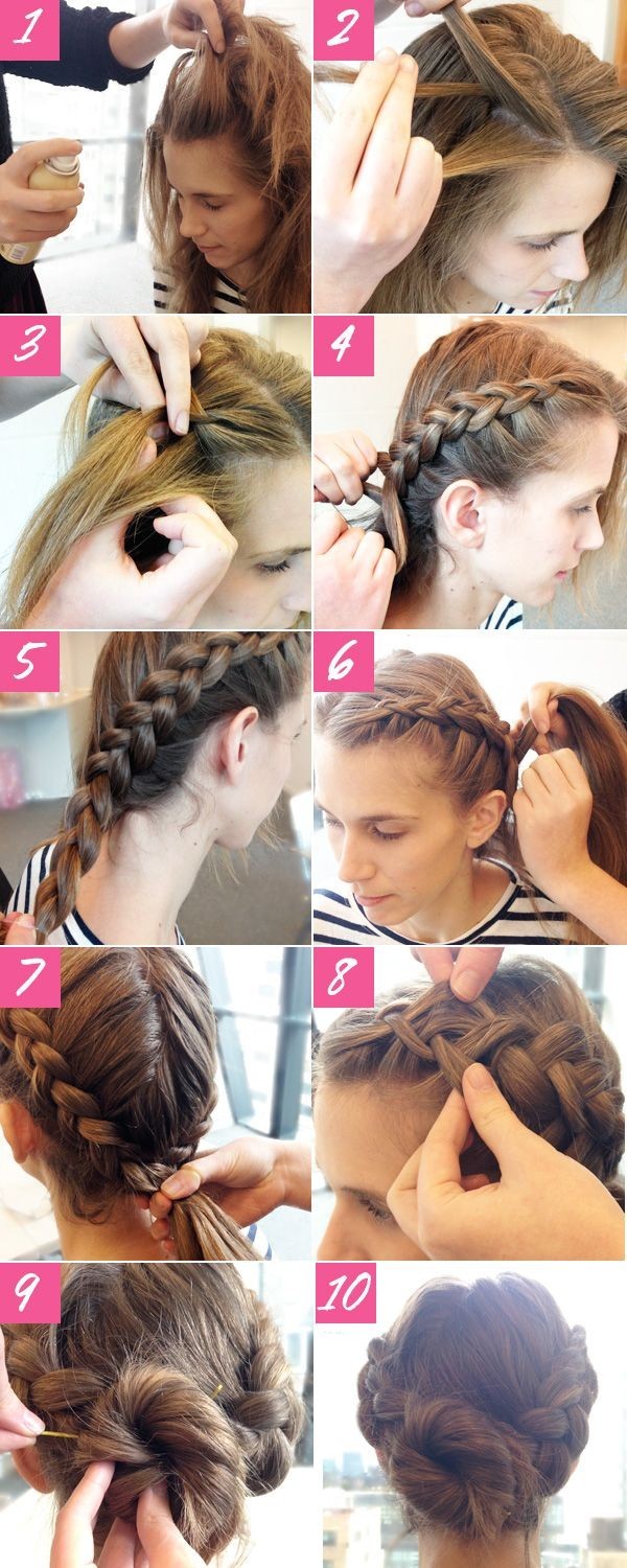 Book hairstyle: hairstyles at a concert