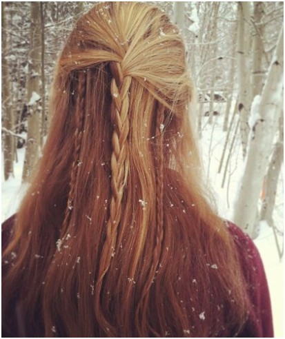 Braid Into Long Straight Hair: Braided Hairstyles Ideas