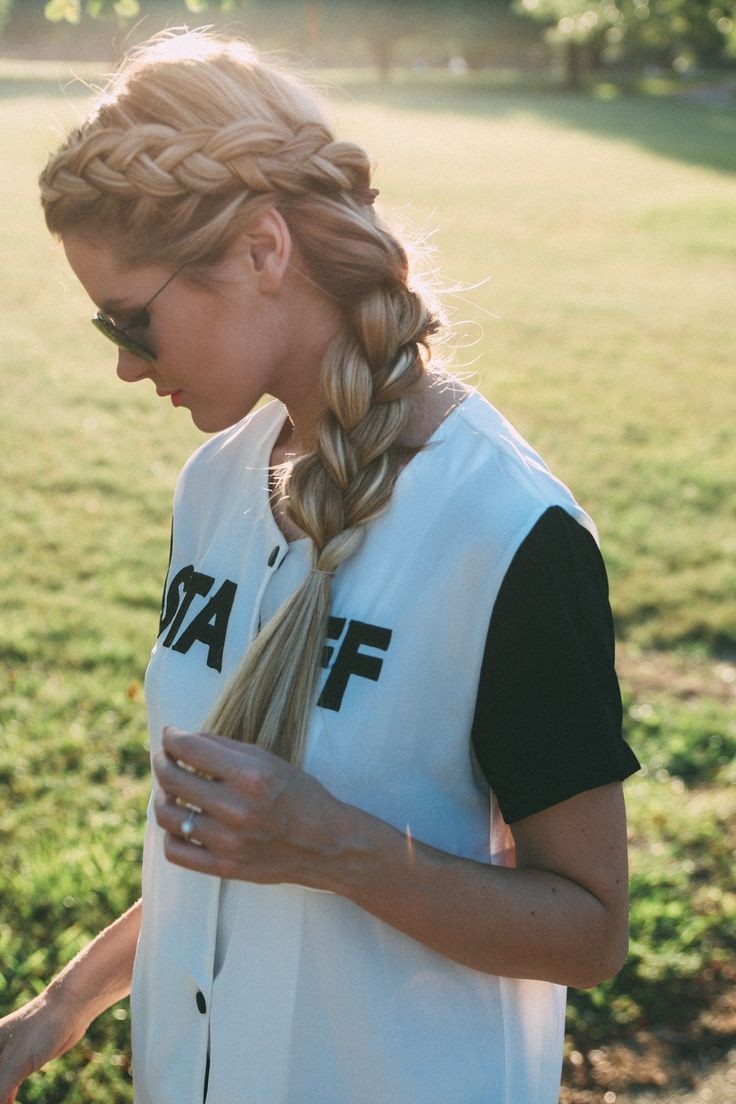 Braid for long hair: Fall hairstyles 2014-2015