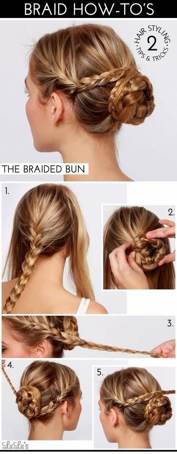 Braided Bun: Official Hairstyles