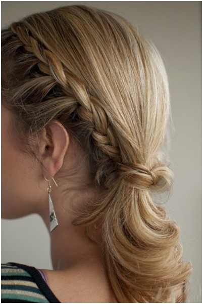 Braided Hairstyles In A Ponytail: Medium – Long Hair