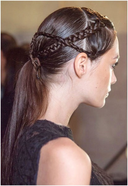 Braided Hairstyles for Girls with Long Hair: Straight Hair