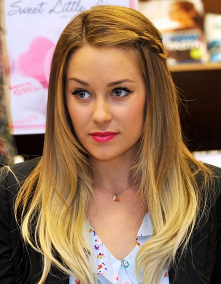 Braided Side Bangs: Lauren Conrad Hair