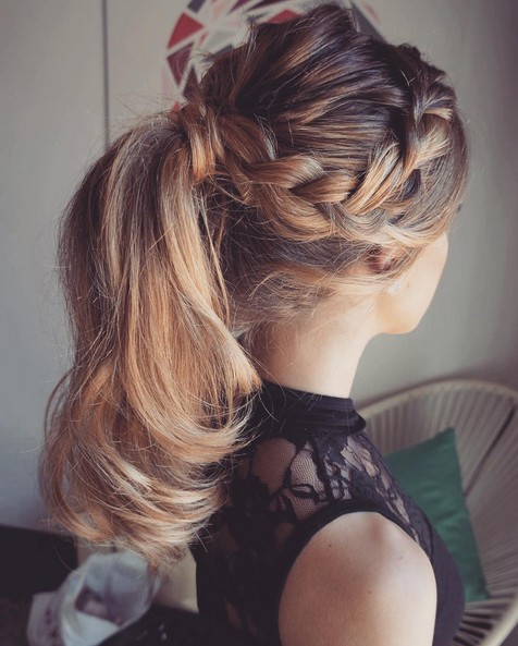 Ponytail hairstyles for the summer