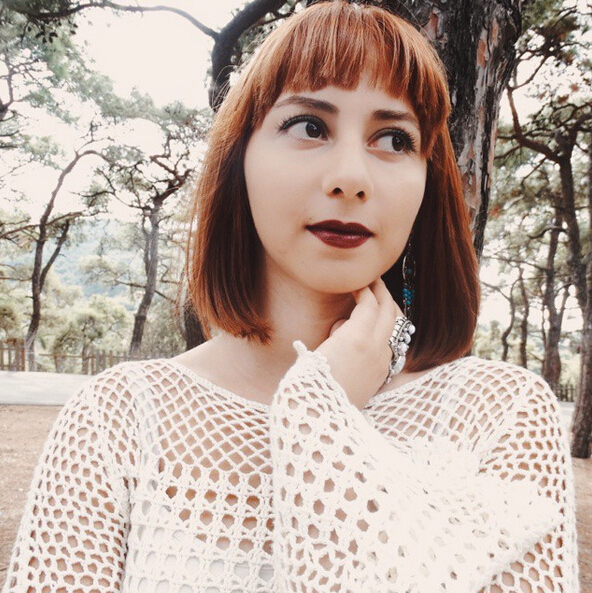 Cute hairstyles with bangs - similar, touch and colourin perfect harmony!