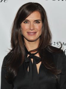 Brooke Shields Long Straight Hairstyles for Women
