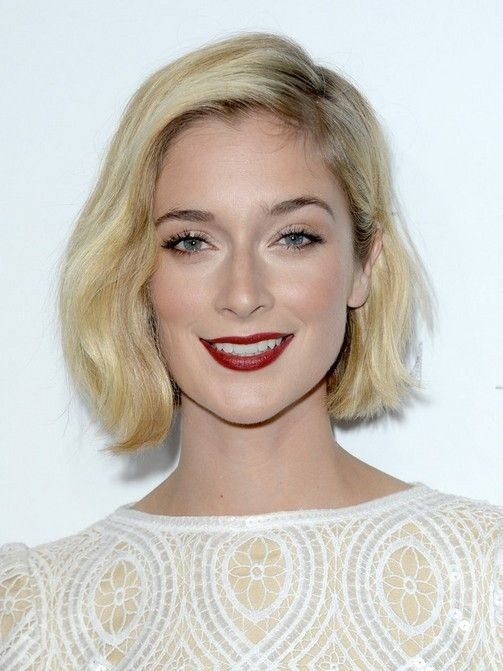 Short hairstyles Classic Blonde Bob Cut