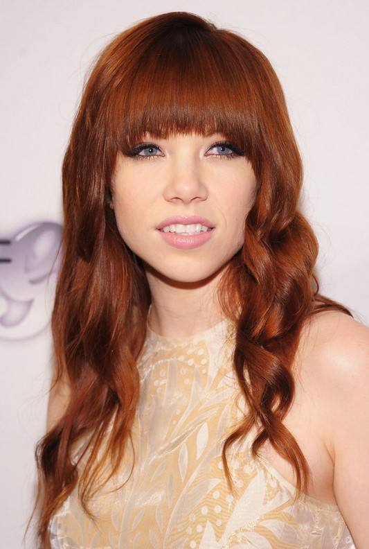 Carly Rae Jepsen Hairstyes: Cute Long Hair