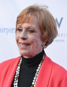 Carol Burnett Short Hairstyles with Side Bangs