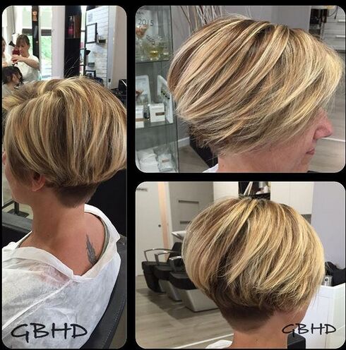 Short short hairstyle for straight hair