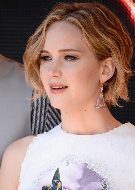 Celebrity Hairstyles 2014 - 2015: Short Lawrence Short Story