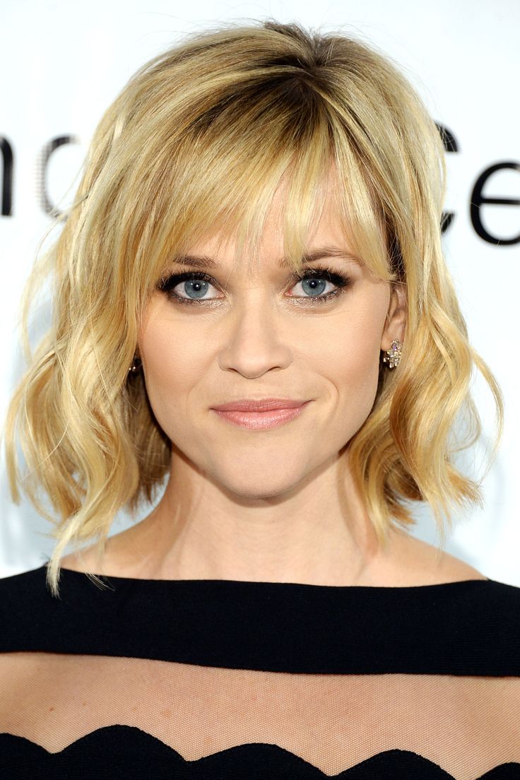 Celebrities wavy hairstyle with explosions