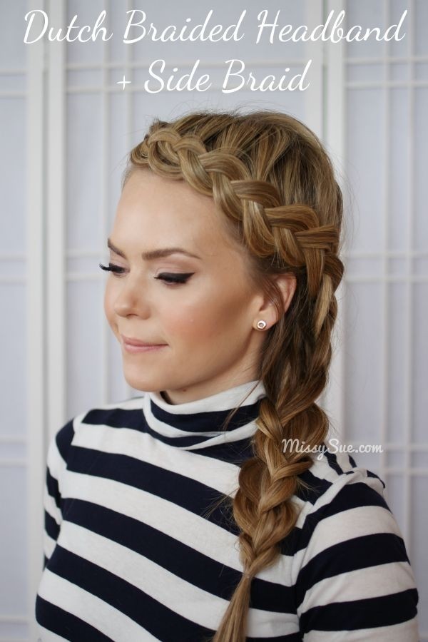 Stylish Dutch Dutch Edge Gang: side braid