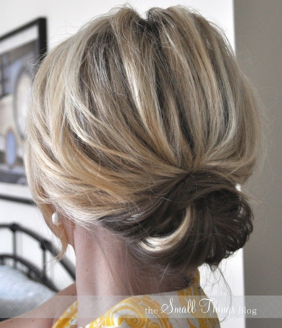 Updos elegant Low Bun Updos