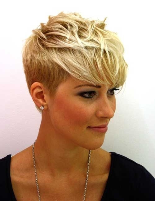 Side of the elegant chaotic haircuts