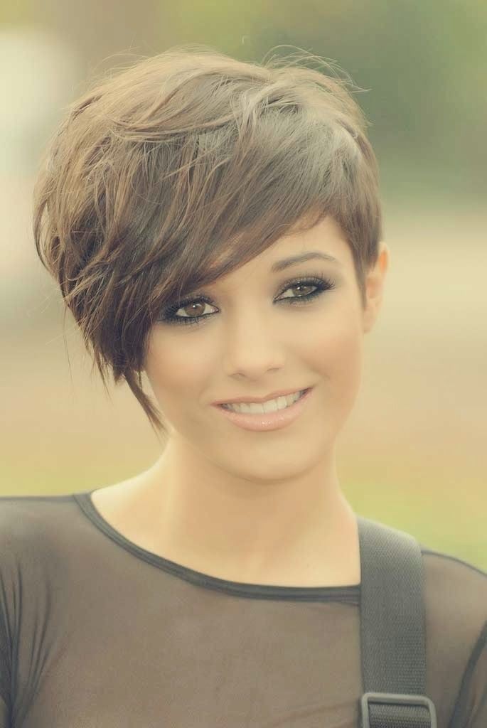 Stylish haircuts with Long Bangs 2014