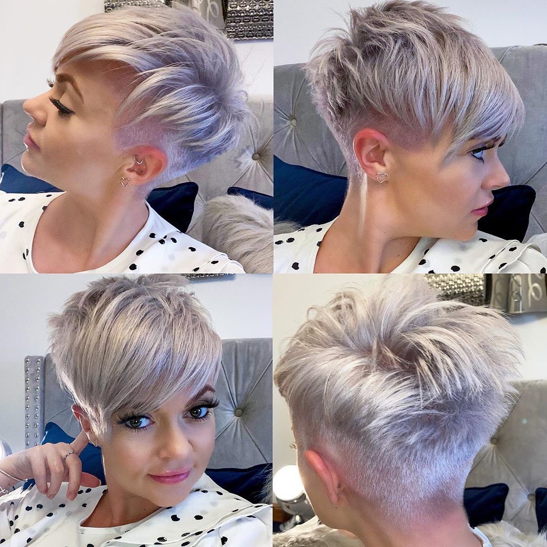 Stylish short hairstyle with color - hairstyles, women and haircuts 2021