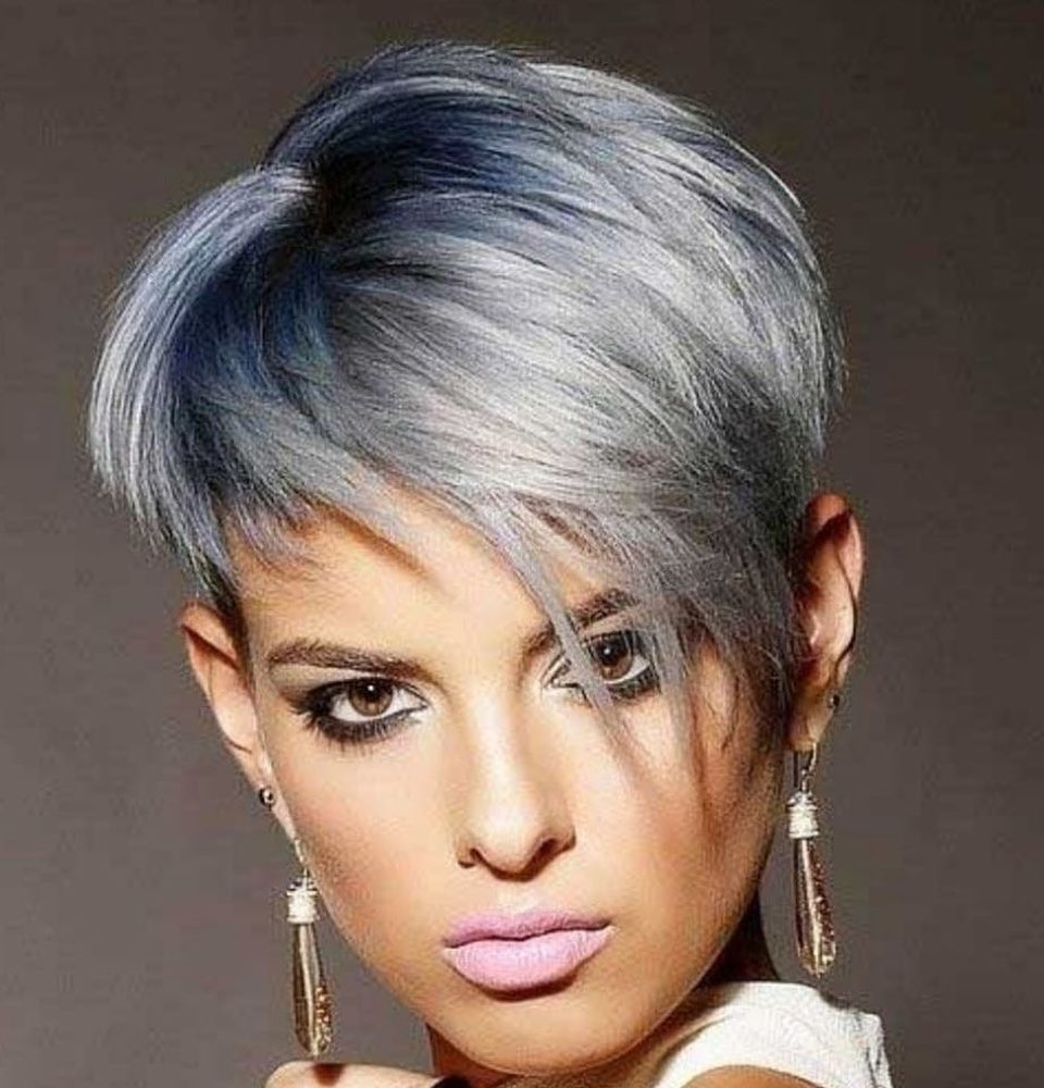 Stylish short hairstyle with color - hairstyles, women and haircuts 2021