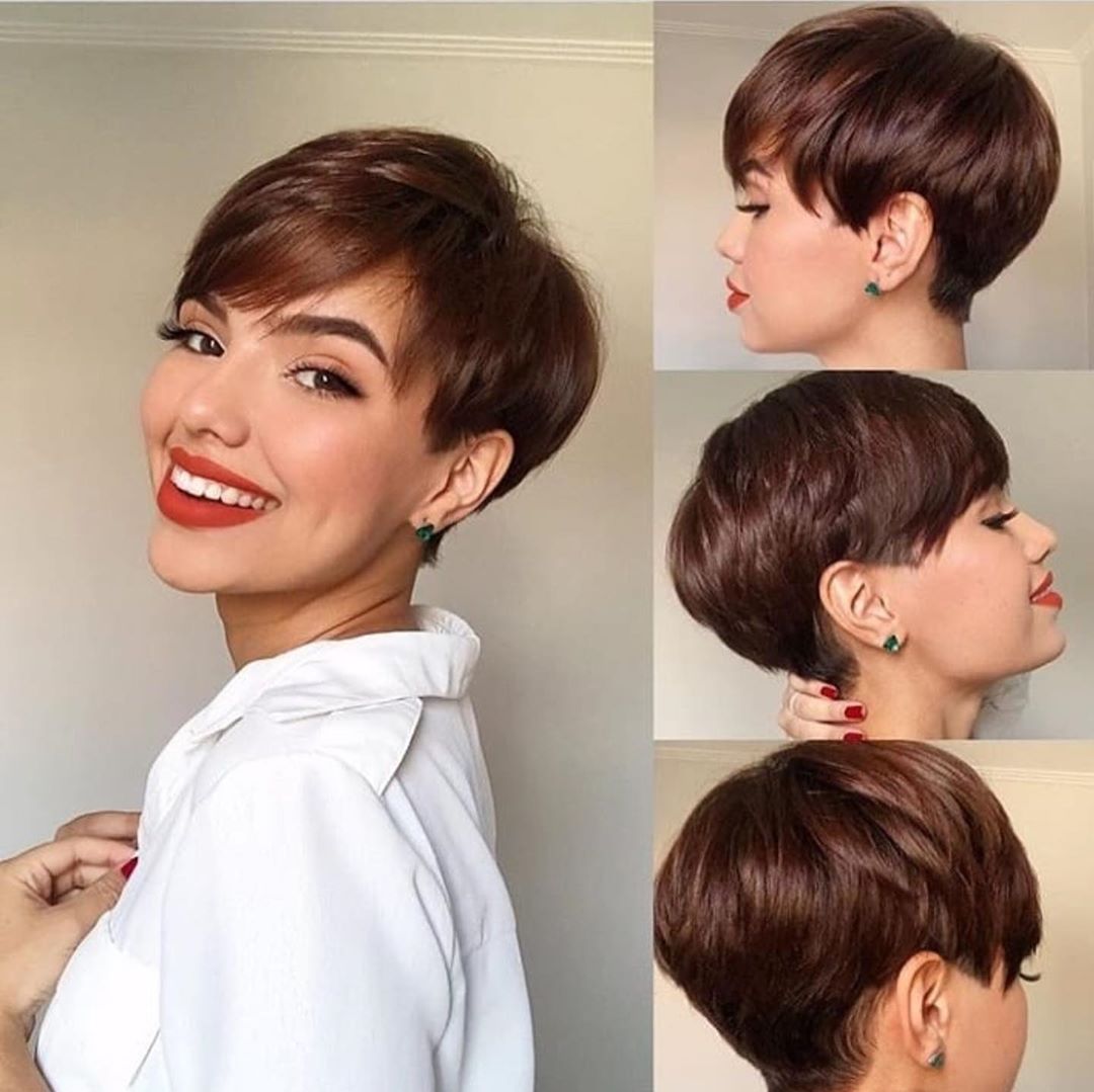 Stylish short hairstyle with color - hairstyles, women and haircuts 2021