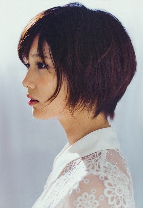 Summer short haircut - Japanese short hairstyles