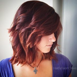 15 Hottest Medium Length Hairstyles with Bangs