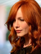 Christina Hendrix wavy hairstyle