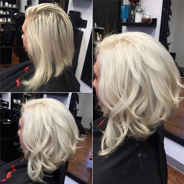 Curd Pope Pop Pop for Women - Modern White Blonde Hair