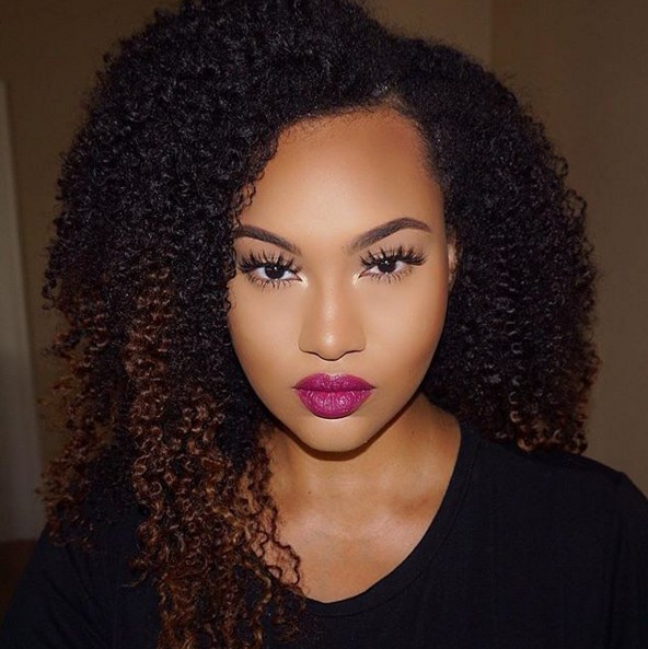 Long curly hair - American -African haircuts 2016 ideas