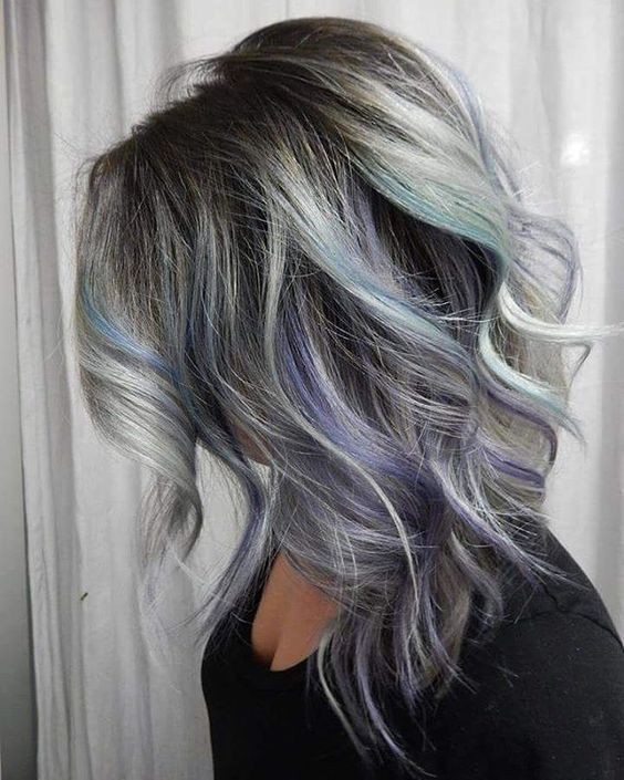 Medium curly hair styles for thick hair - pastel hairstyles