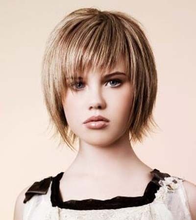 Cute bob line for girls