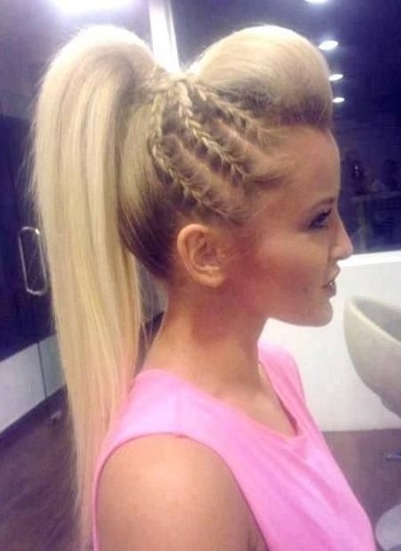 Gently hairstyles brand: high horse tail