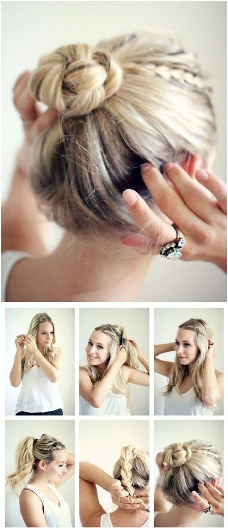 Wonderful hairstyles with braids 2014