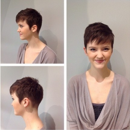 Beautiful haircut and easy pixel