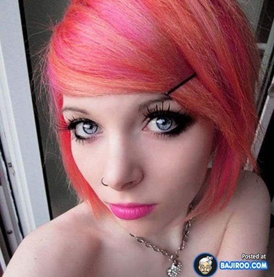 Cute hairstyles EMO for short hair 2014