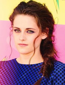Cute Fishtail Braided Hairstyle: Kristen Stewart Hair