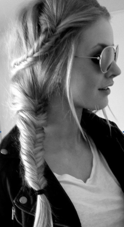 Gentle hairstyles for series for girls