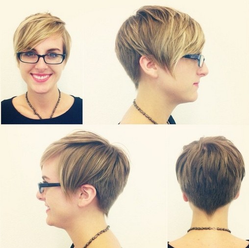 Hairstyles of nice girls - winter haircuts and spring