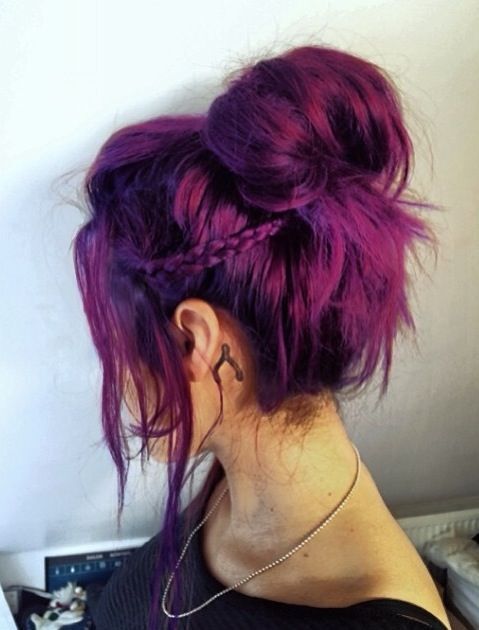 Nice hair color - hairstyle with braid