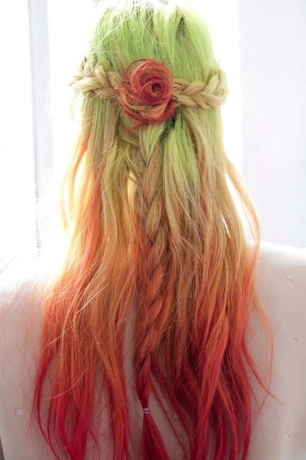 Nice hairstyle for long hair