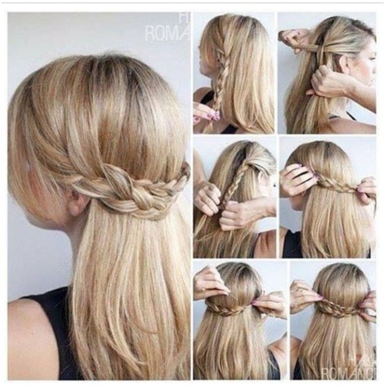 Tutorial Half Up Braid Hairstyles Tutorial: Long straight hair ideas 2014-2015