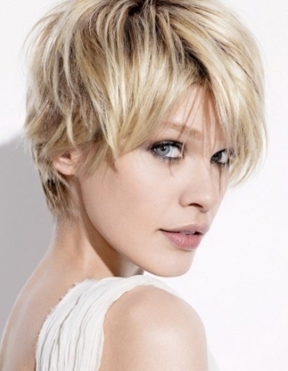 Shape haircuts, nice layers for short hair