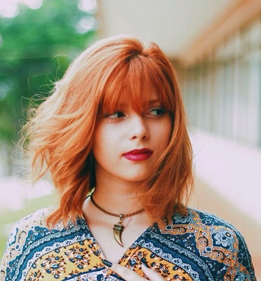 Nice medium hairstyle with explosions