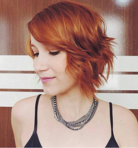 Simple and chaotic short hairstyle - short haircuts for women and girls 2016
