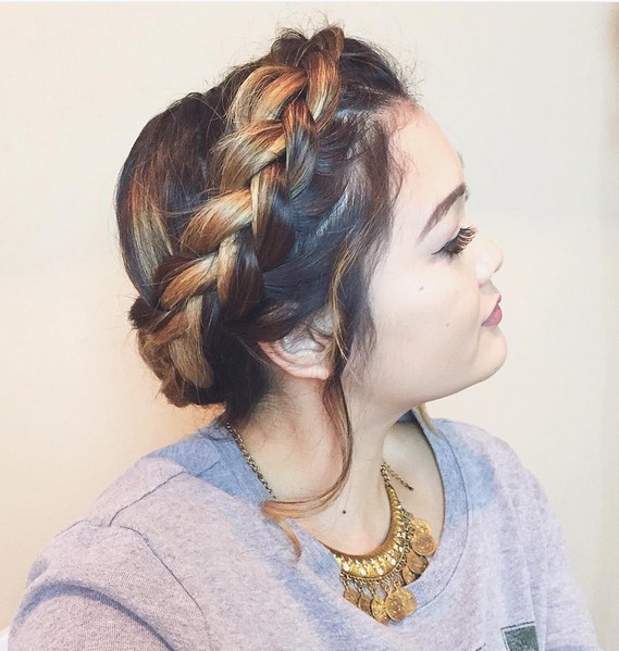 Gentle, cute hair styles