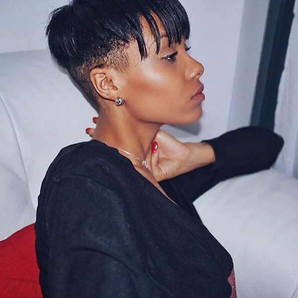 Cute Pixie Hlath - American hairstyles of Africa 2016