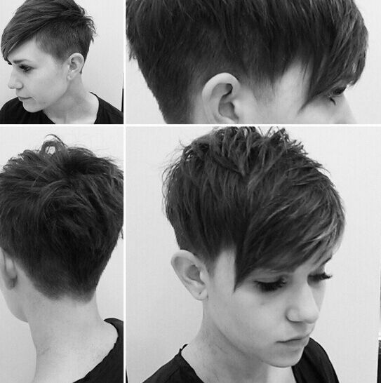 Cute Pixie Haircut - Shaved Short Hairstyles
