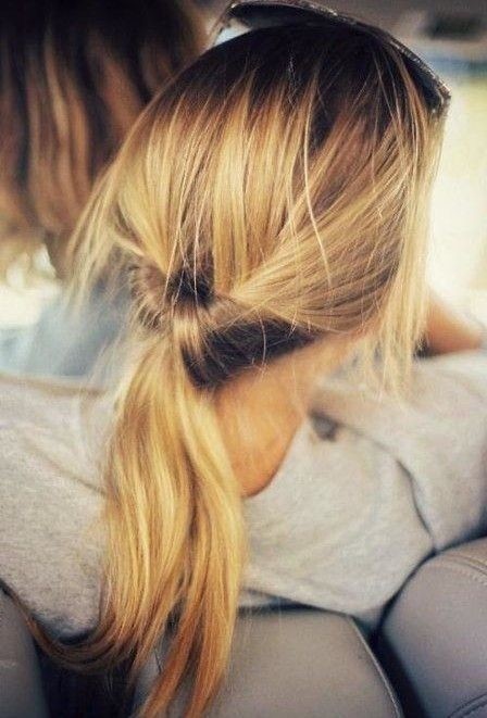 Cute hairstyles pony horse for thin hair