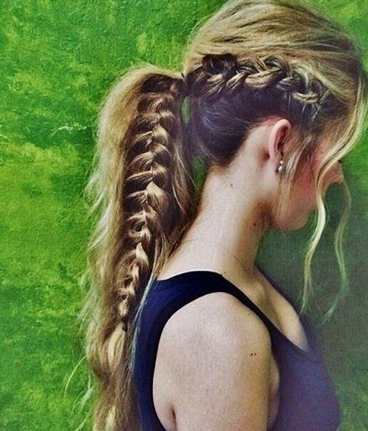 Cute, school hairstyle for girls