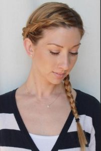 Cute Wrap Around Side Braided Hairstyle Tutorials